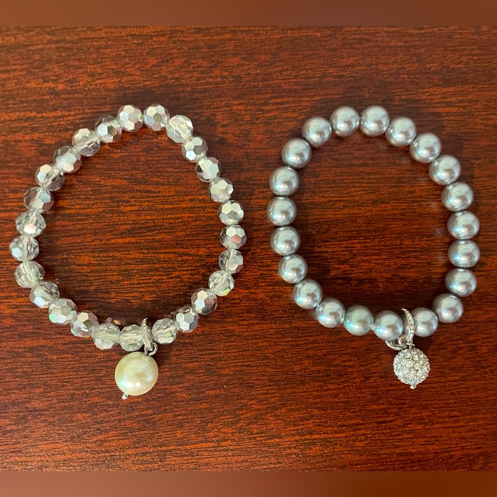 Talbots Silver Bells Bracelet Set